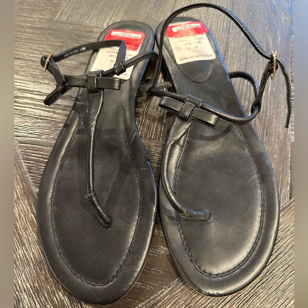 Kate Spade NEW black sandals sz 10.5